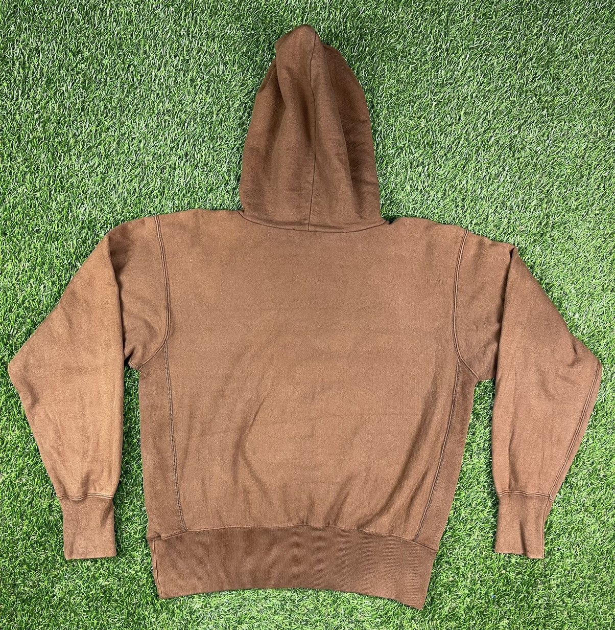 Vintage 90s Stussy Distressed Hoodie Blue Tag