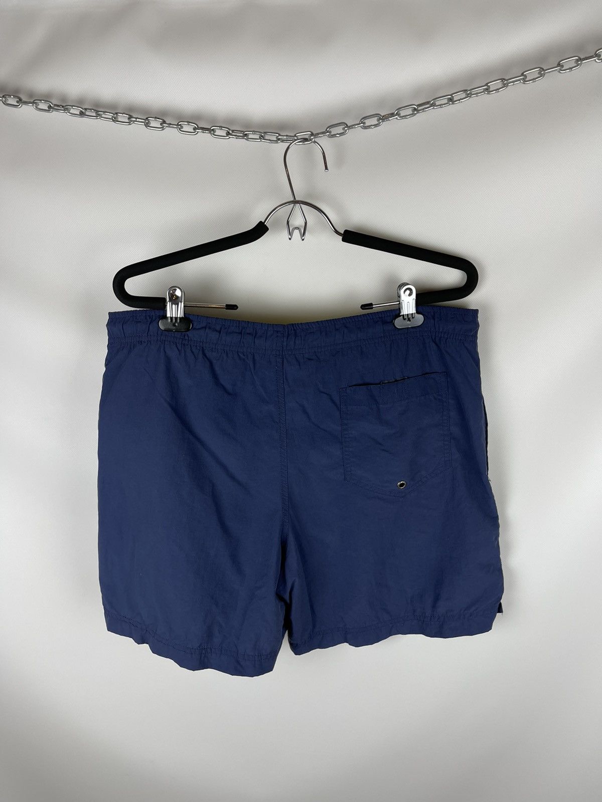 Polo Ralph Lauren Polo Ralph Lauren vintage blue yellow shorts nylon shimmer Size US 32 / EU 48 - 2 Thumbnail