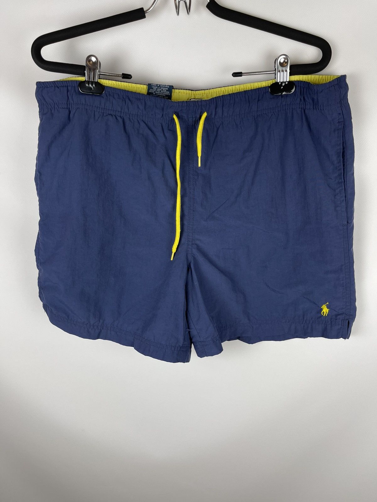 Polo Ralph Lauren Polo Ralph Lauren vintage blue yellow shorts nylon shimmer Size US 32 / EU 48 - 5 Thumbnail