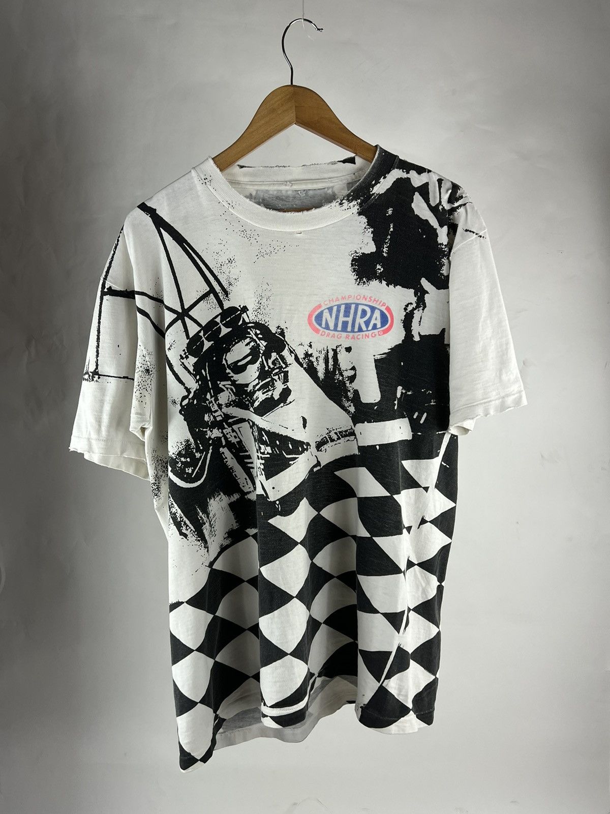Vintage NHRA Drag Racing t shirt Size US L / EU 52-54 / 3 - 1 Preview