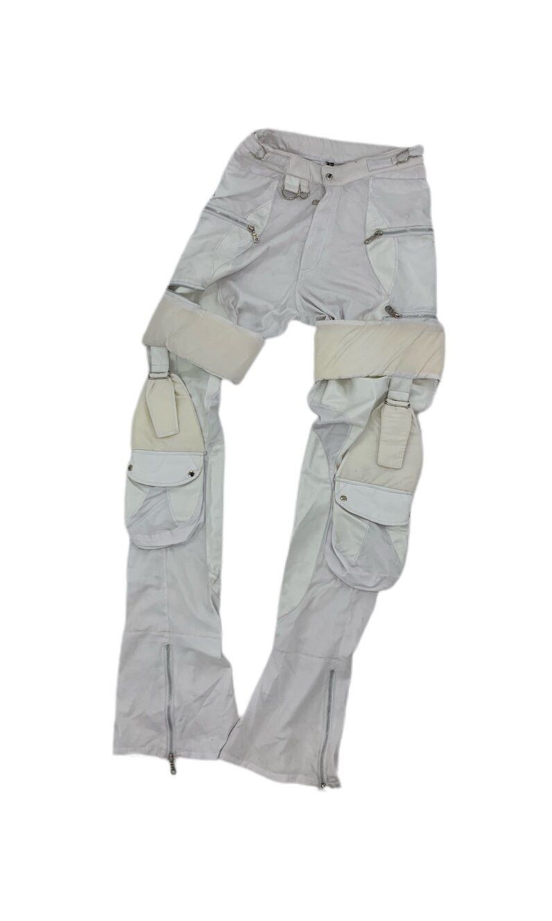 Japanese Brand Revenights White Hybrid Pants size 28 Size US 28 / EU 44 - 4 Thumbnail