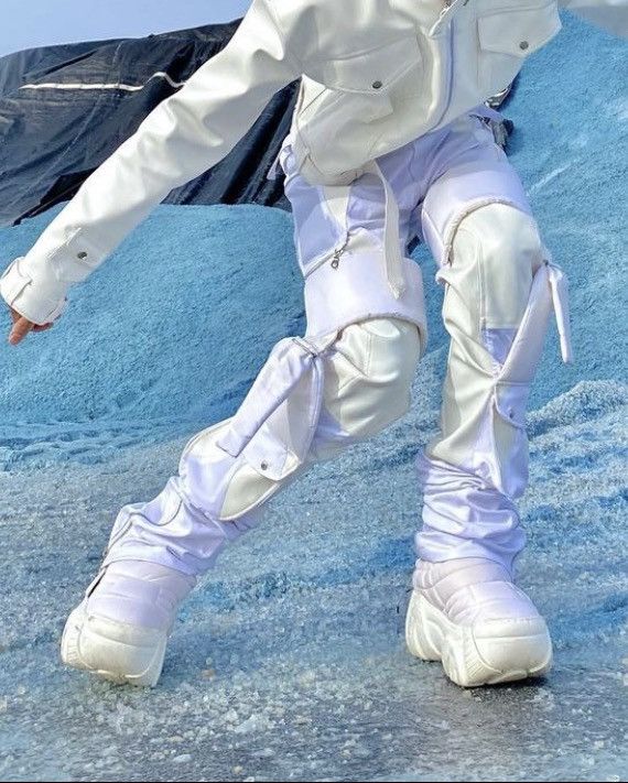 Japanese Brand Revenights White Hybrid Pants size 28 Size US 28 / EU 44 - 1 Thumbnail