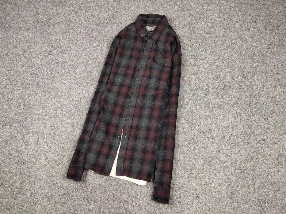 Flannel Vintage Flannel Shirt Plaid Checkered Travis Scott Size US L / EU 52-54 / 3 - 5 Thumbnail