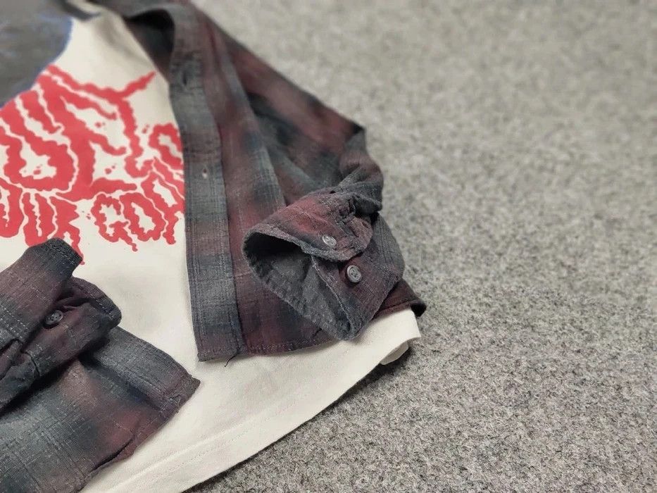Flannel Vintage Flannel Shirt Plaid Checkered Travis Scott Size US L / EU 52-54 / 3 - 6 Thumbnail