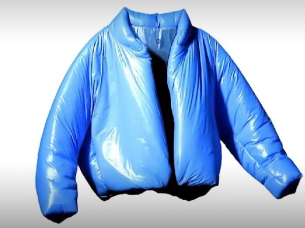 Gap Yeezy x GAP Round Jacket 'Blue' | Grailed