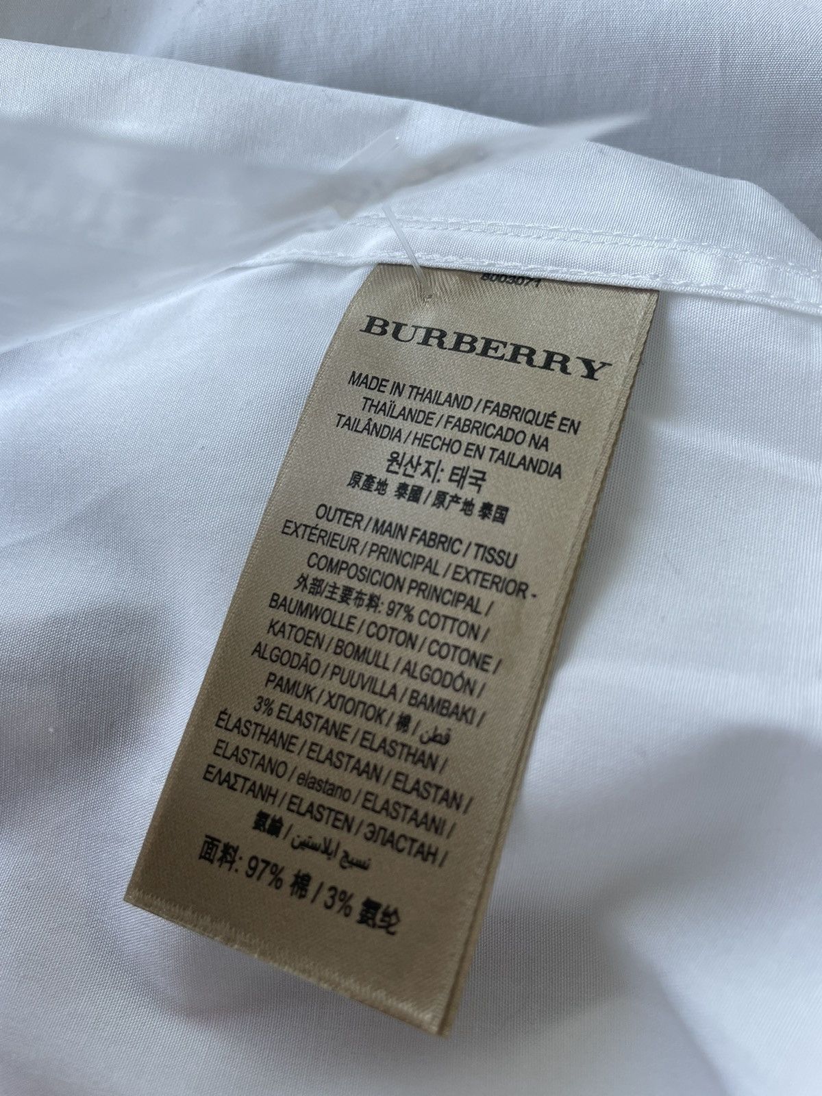 Burberry Brand New Rare Classic Iconic Burberry Logo Check Shirt Size US L / EU 52-54 / 3 - 13 Thumbnail