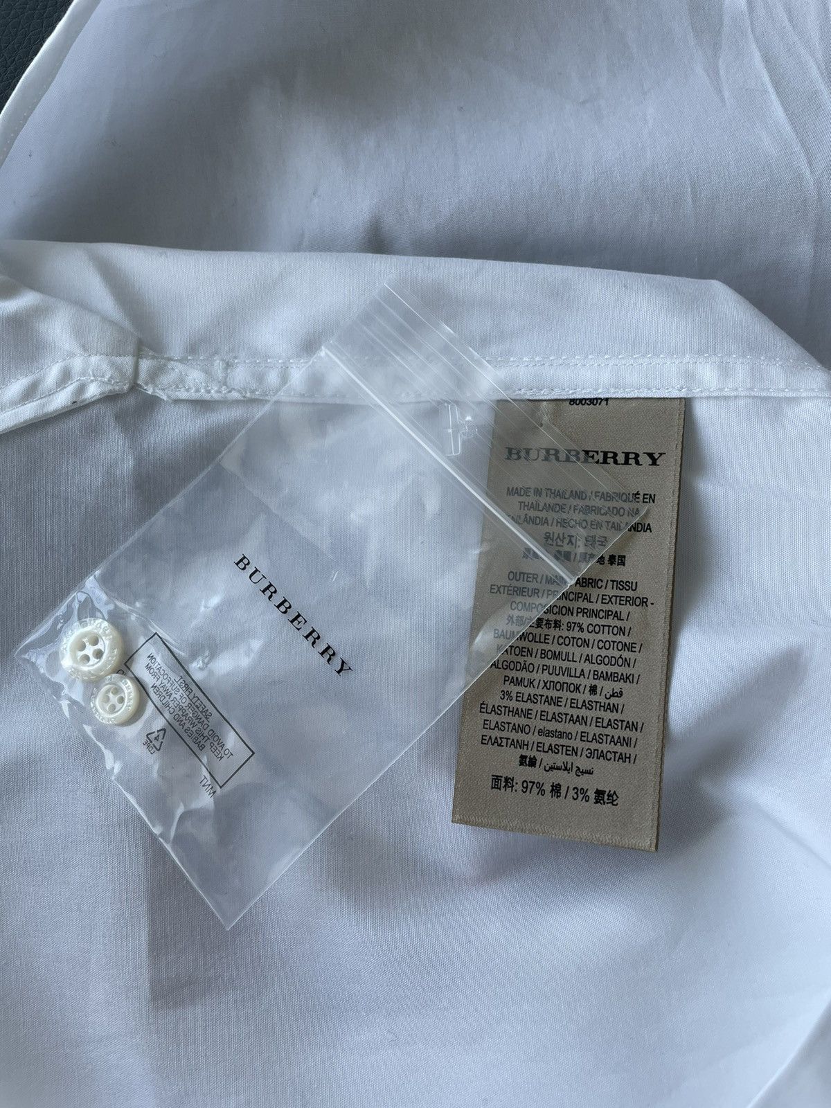 Burberry Brand New Rare Classic Iconic Burberry Logo Check Shirt Size US M / EU 48-50 / 2 - 12 Thumbnail