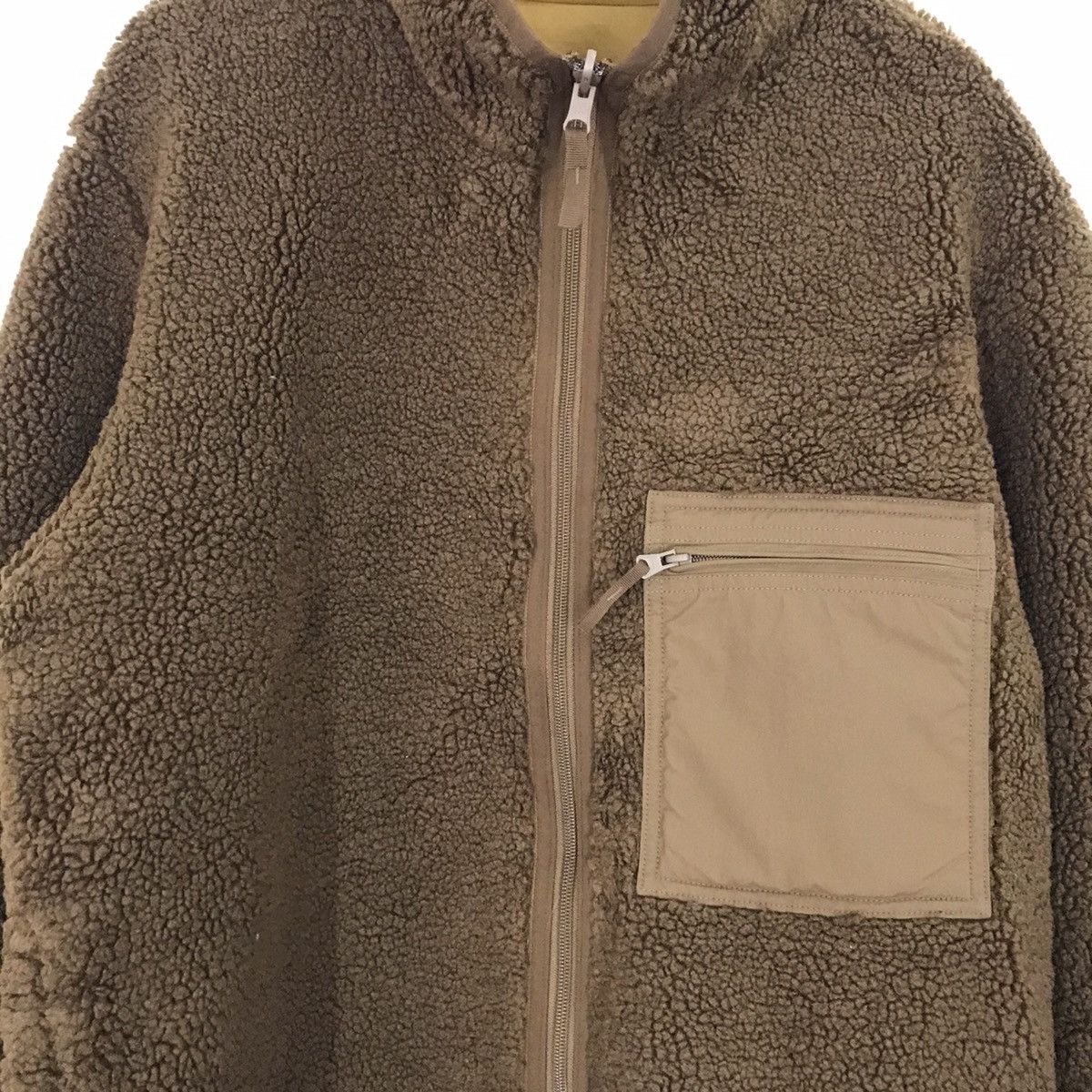Japanese Brand × Lemaire Lemaire x Uniqlo Reversible Deep Pile Sherpa Jacket Size US XXL / EU 58 / 5 - 3 Thumbnail