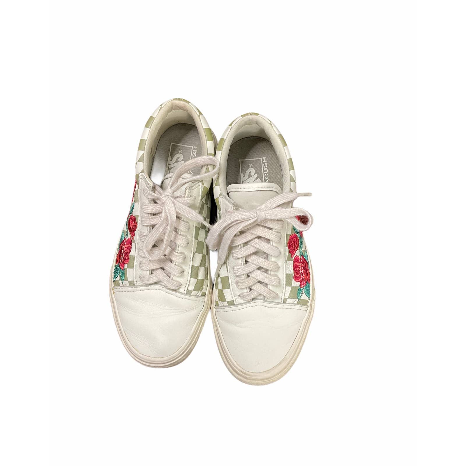 Vans Old Skool DX Rose Embroidery Marsmallow