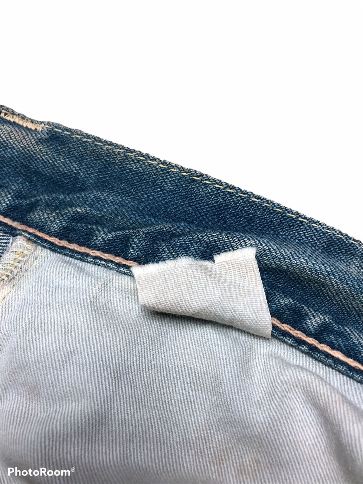 Japanese Brand CROPPED SHORT SELVEDGE DENIM Size US 32 / EU 48 - 4 Thumbnail