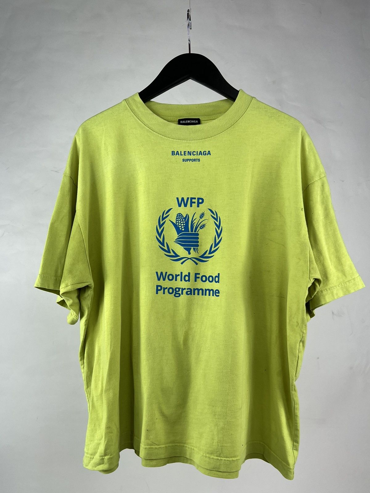World food program Balenciaga tshirt