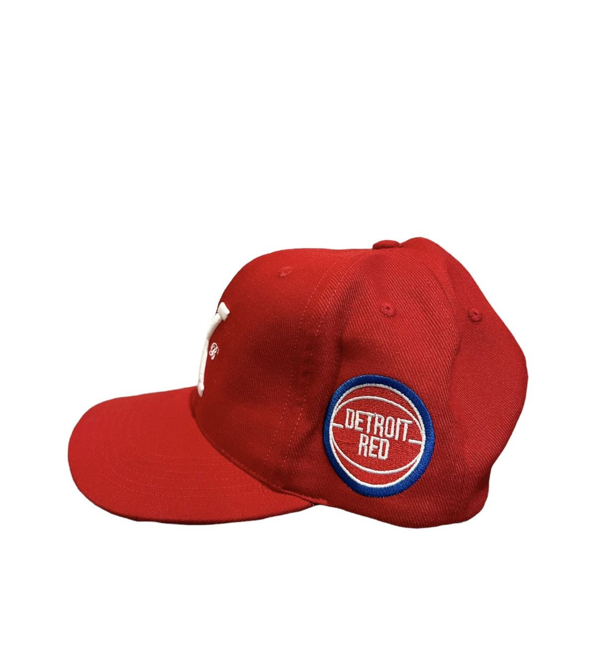Tuff Crowd Tuff Crowd Detroit Red Snapback Hat Size ONE SIZE - 4 Thumbnail