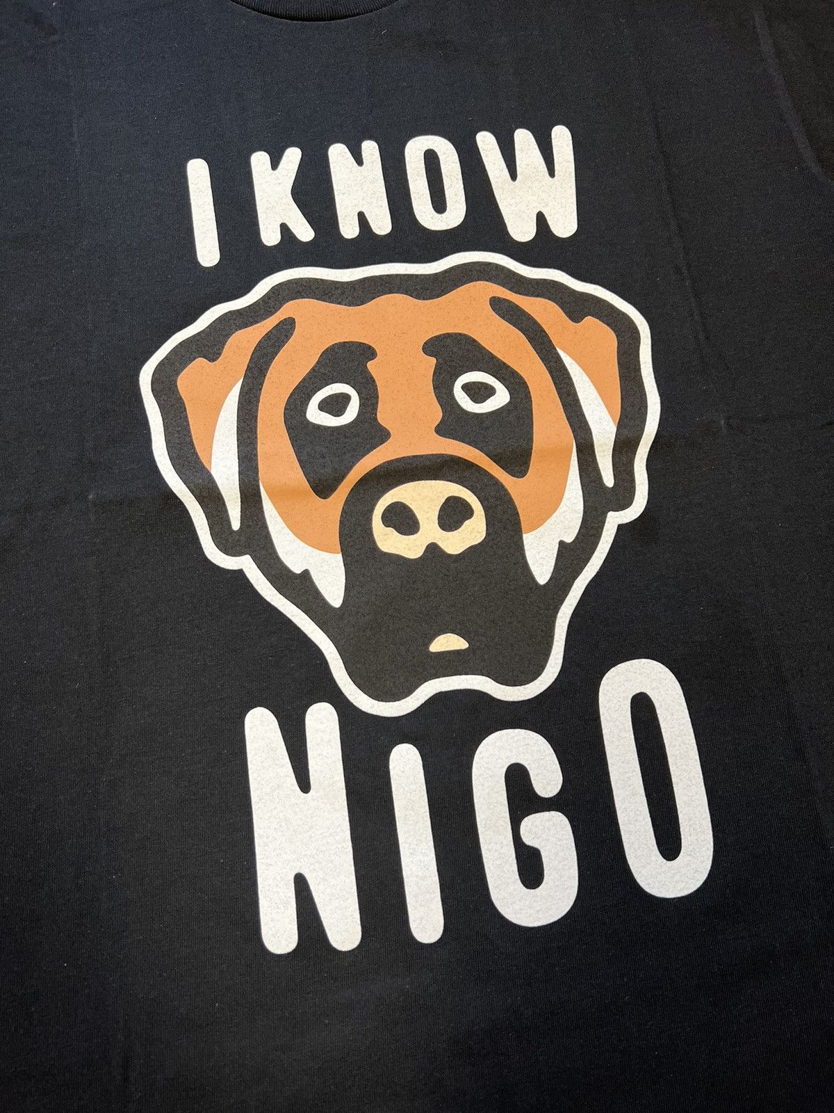 Human Made Nigo x Human Made x Victor Victor “I Know Nigo” Tee Black L Size US L / EU 52-54 / 3 - 5 Thumbnail