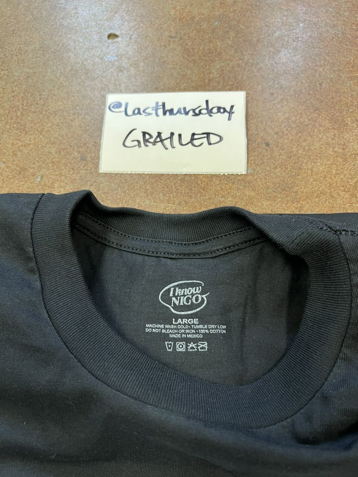 Human Made Nigo x Human Made x Victor Victor “I Know Nigo” Tee Black L Size US L / EU 52-54 / 3 - 4 Thumbnail