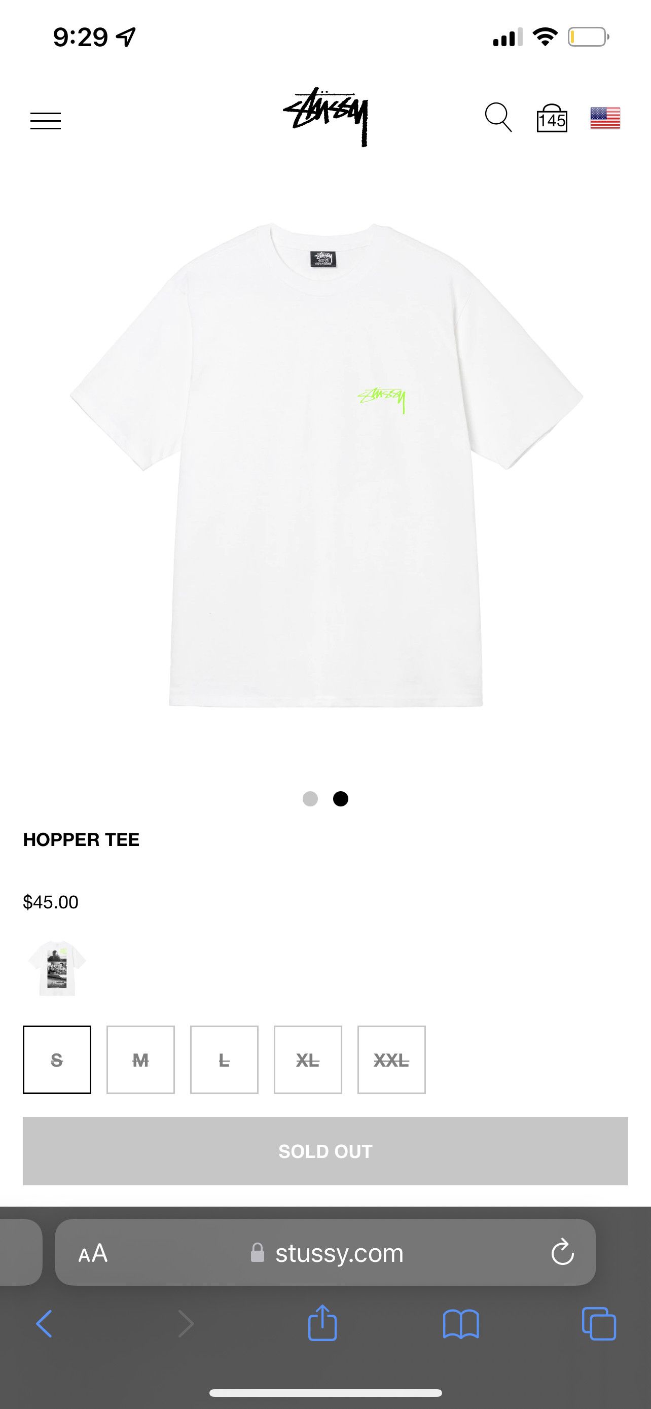 Stussy Stussy Hopper Tee Shirt | Grailed