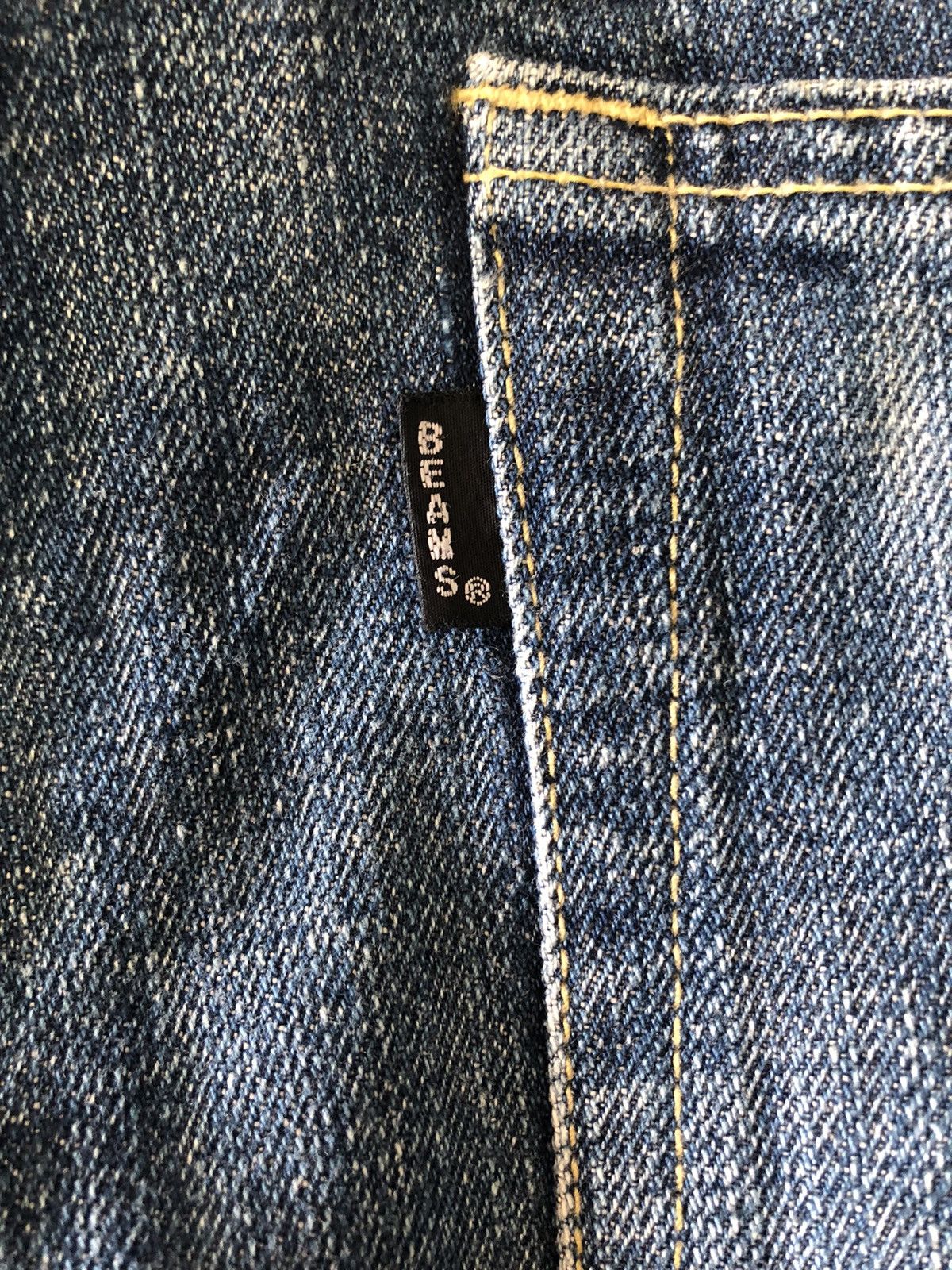 Beams Plus × Designer × Japanese Brand DISTRESSED BEAMS JEAN Size US 34 / EU 50 - 8 Thumbnail