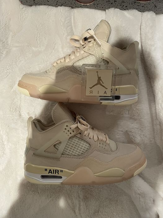 jordan 4 retro off white sails