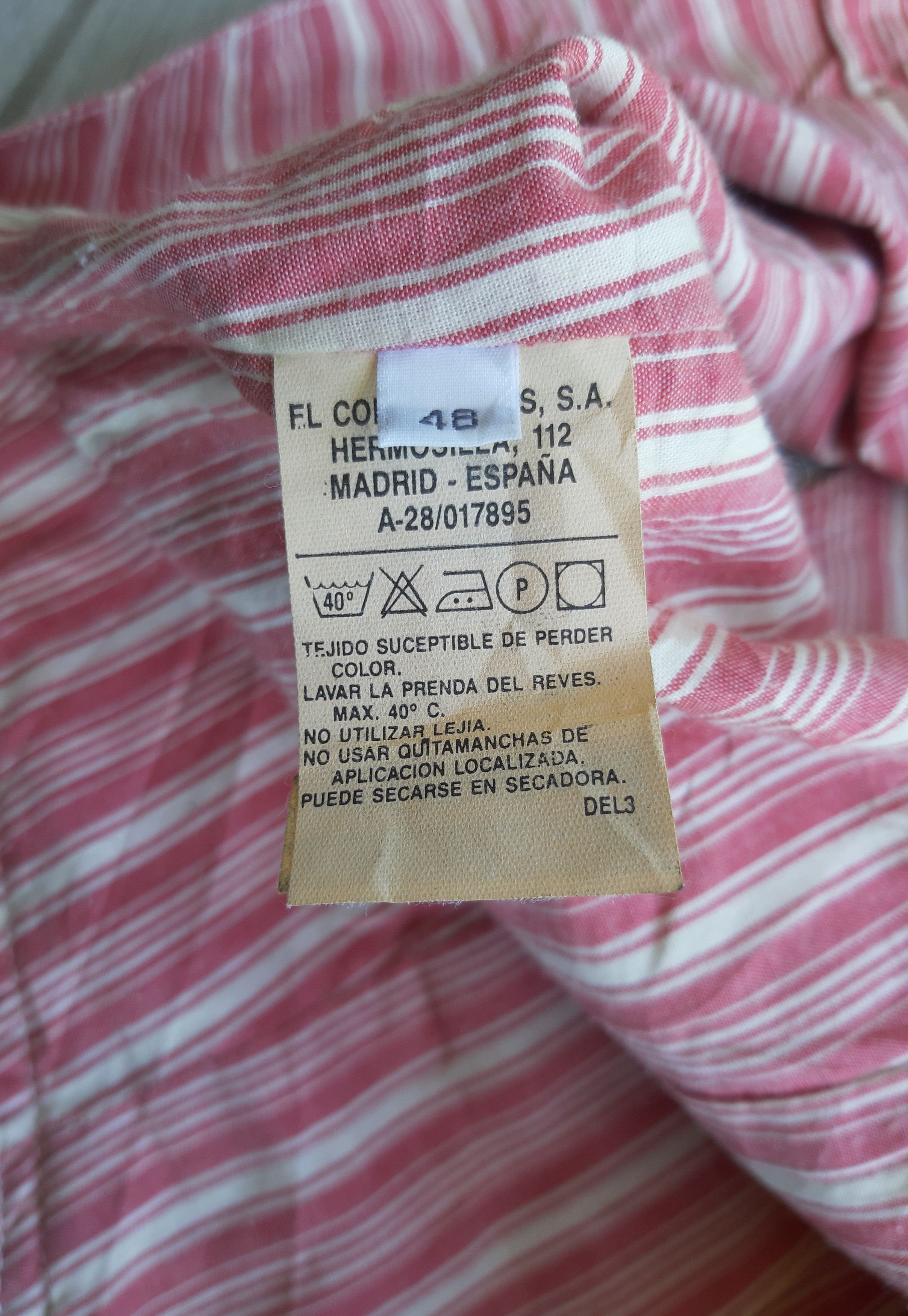Bass Very Nice Bass 20 Casual Stripe Vest Size 34R - 4 Thumbnail