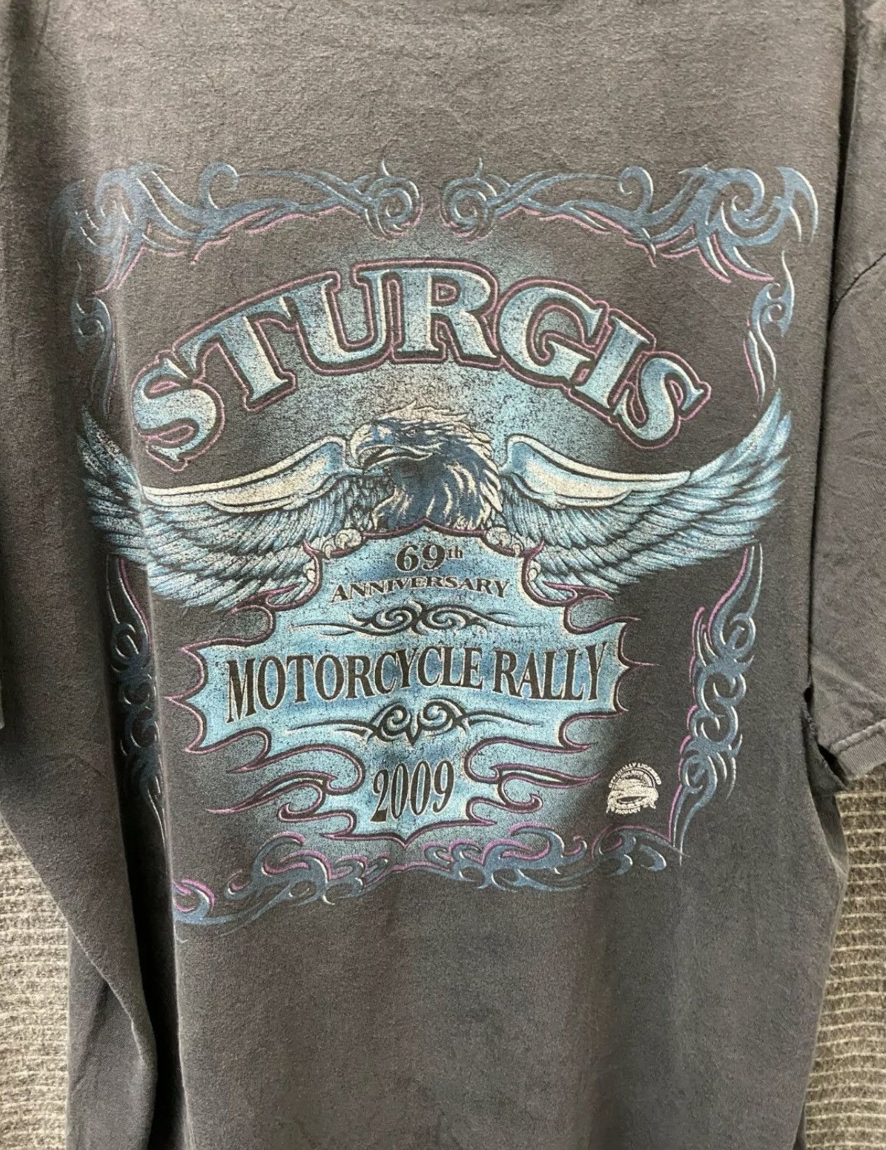 Harley Davidson × Vintage Vintage thrashed motorcycle shirt Size US L / EU 52-54 / 3 - 6 Thumbnail