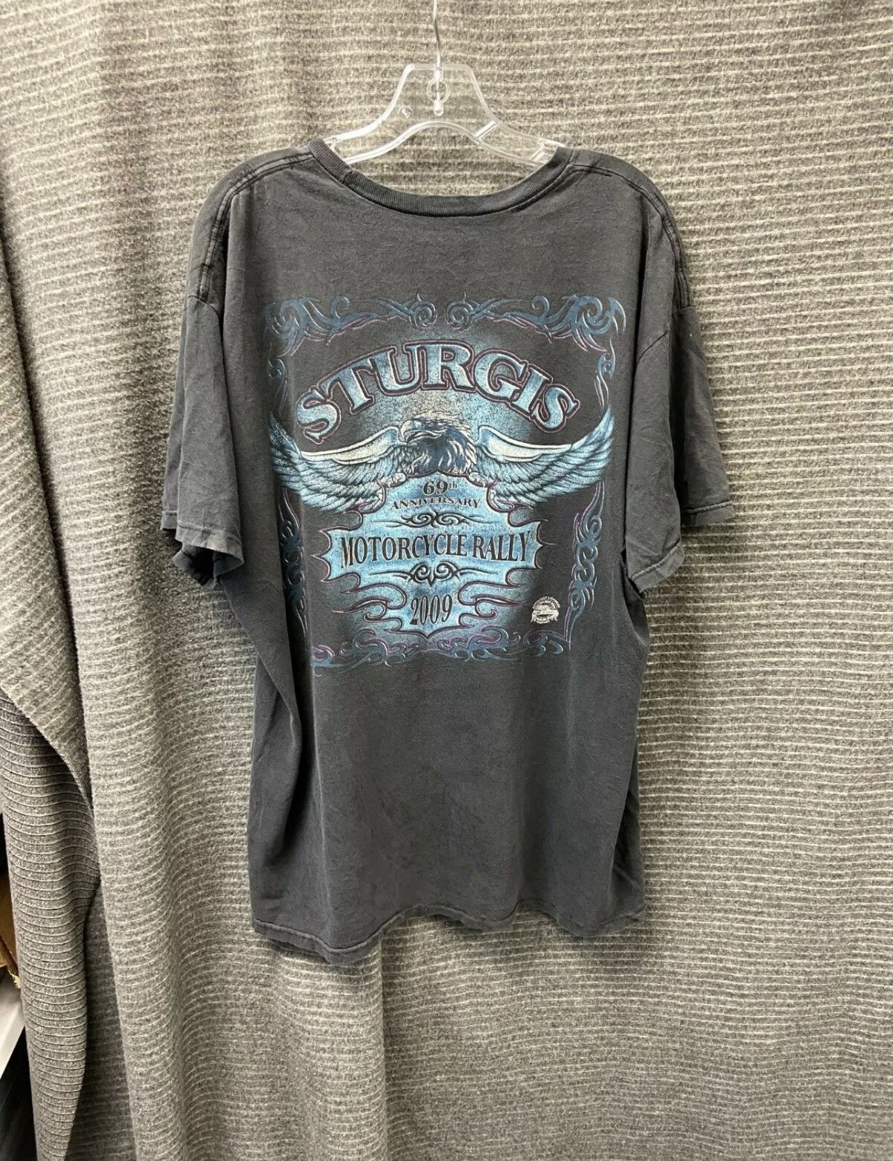 Harley Davidson × Vintage Vintage thrashed motorcycle shirt Size US L / EU 52-54 / 3 - 3 Thumbnail