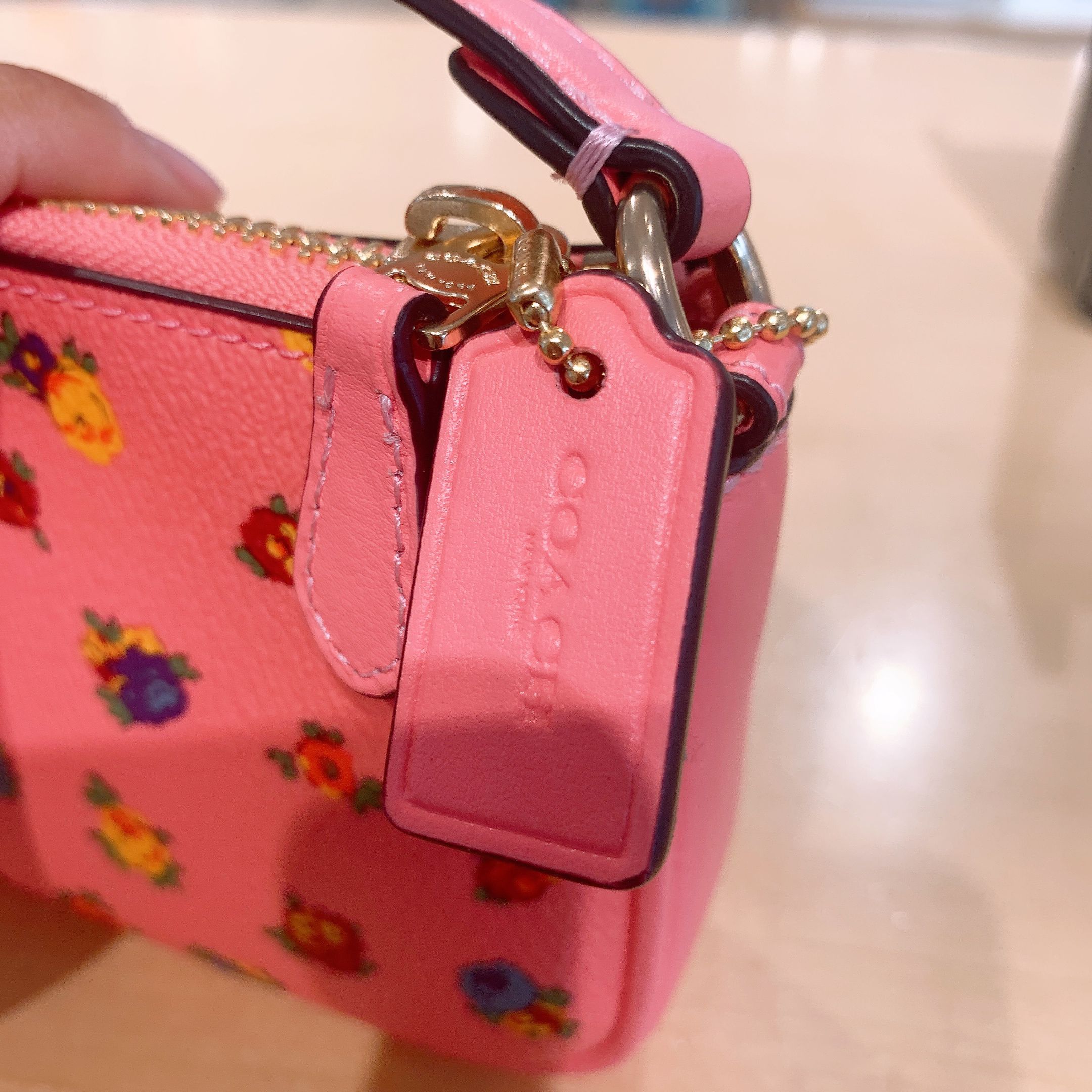 Coach Nolita 15 With online Mini Vintage Rose Print