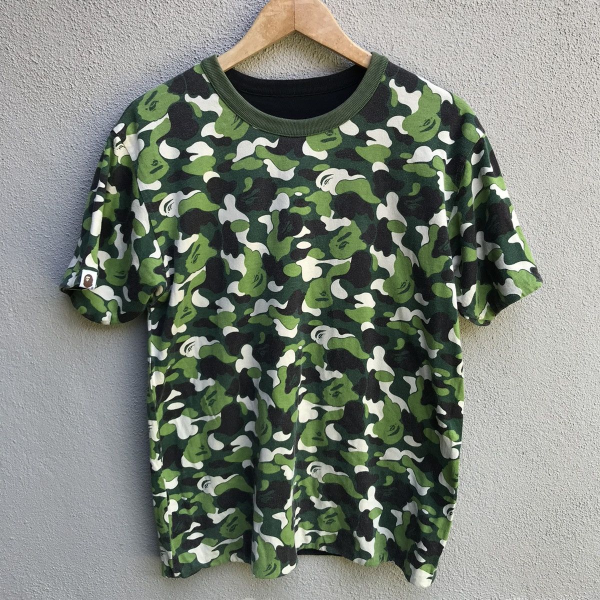 Bape BAPE camouflage reversible tee japan Size US M / EU 48-50 / 2 - 2 Thumbnail