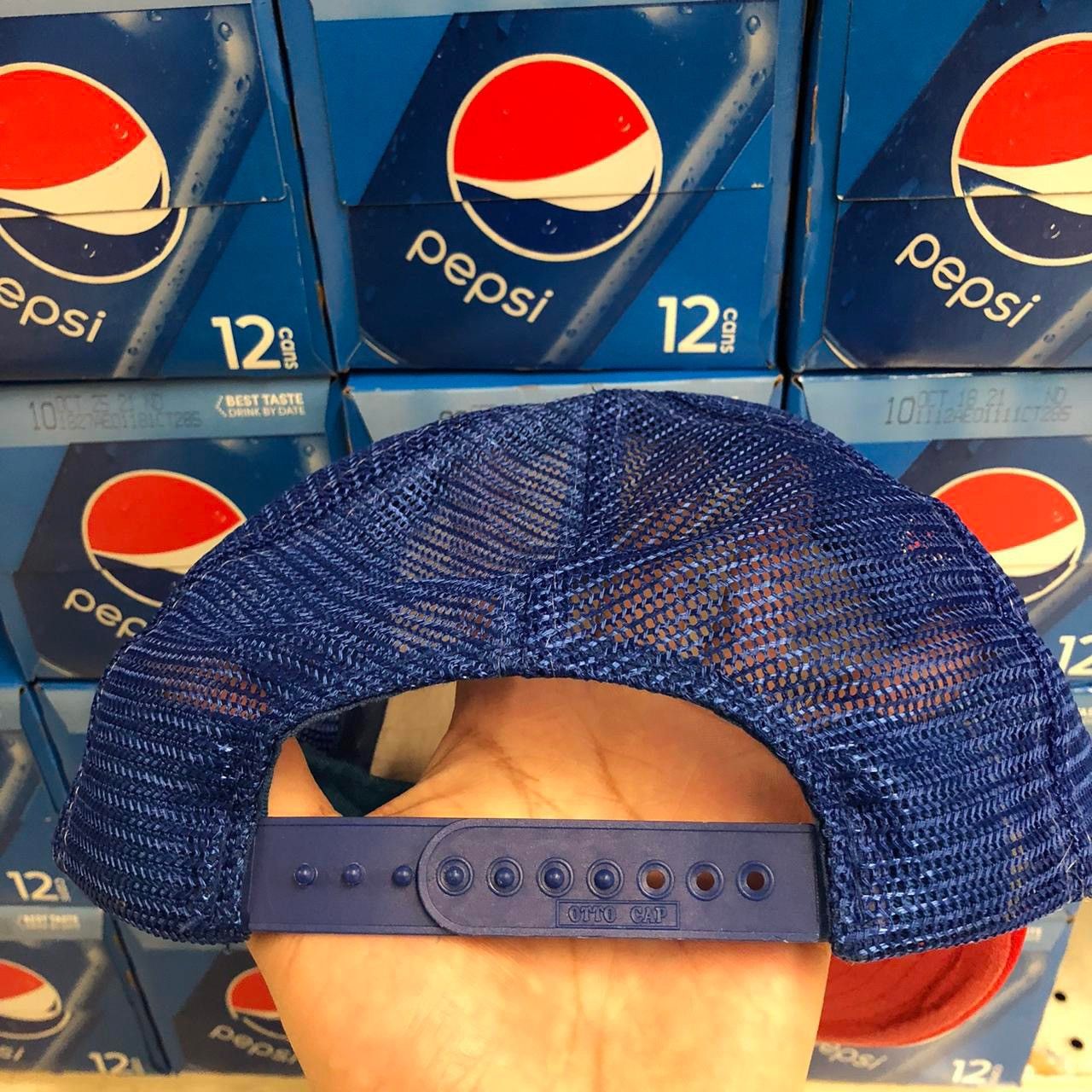 Pepsi 80s Pepsi trucker hat vintage 90s snapback cap Spokane, WA Size ONE SIZE - 3 Thumbnail