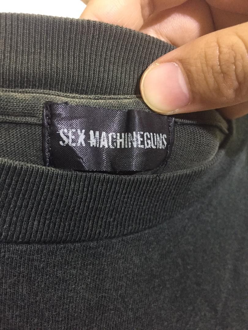 Band Tees × Vintage Vintage Sex Machineguns Japanese Heavy Metal Shirt Size US M / EU 48-50 / 2 - 9 Thumbnail