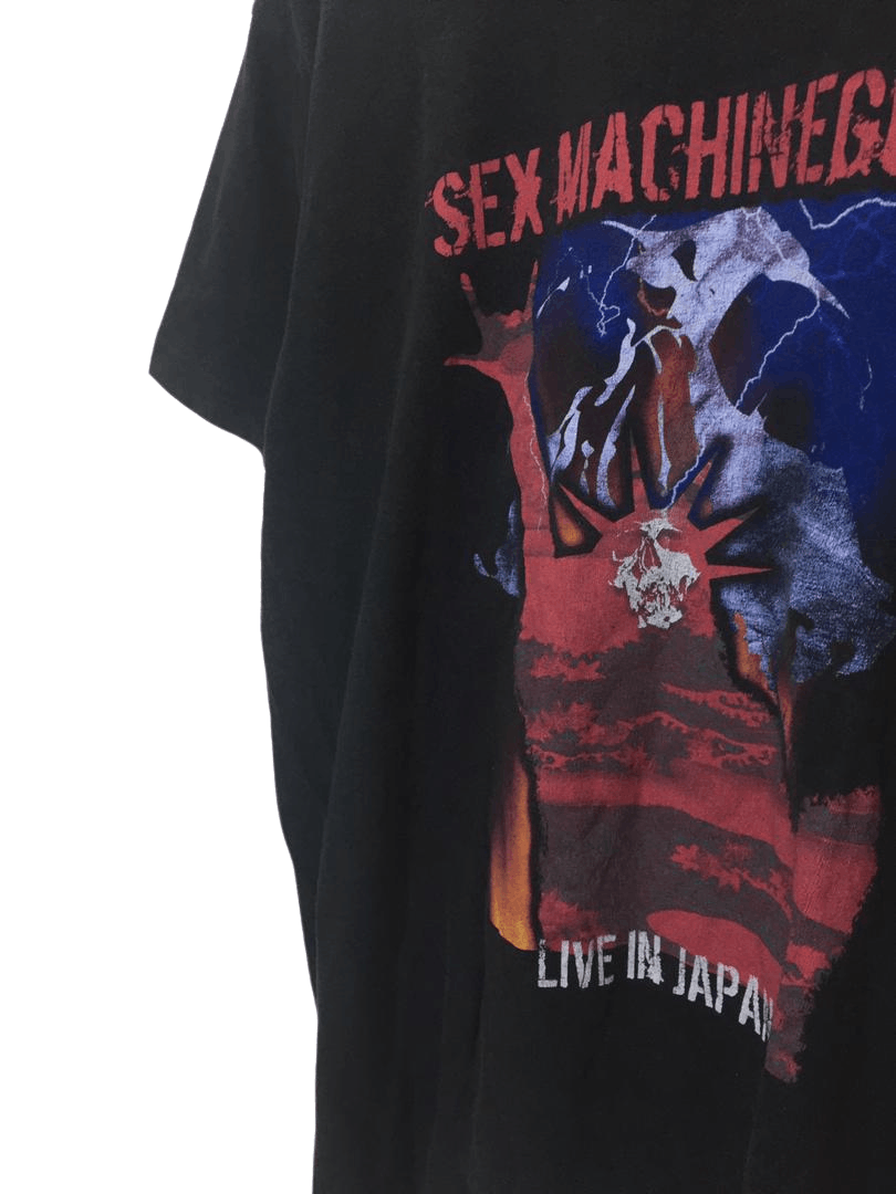 Band Tees × Vintage Vintage Sex Machineguns Japanese Heavy Metal Shirt Size US M / EU 48-50 / 2 - 4 Thumbnail