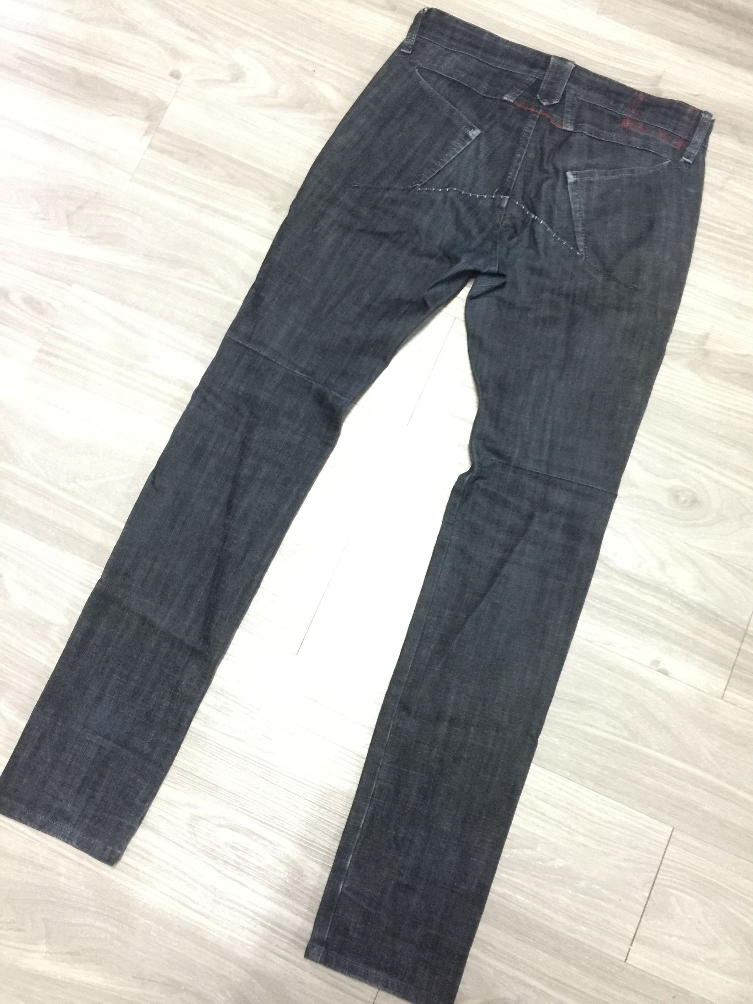 Marithe + Francois Girbaud MF+G Skinny Extra Stitch Jeans Size US 32 / EU 48 - 10 Thumbnail