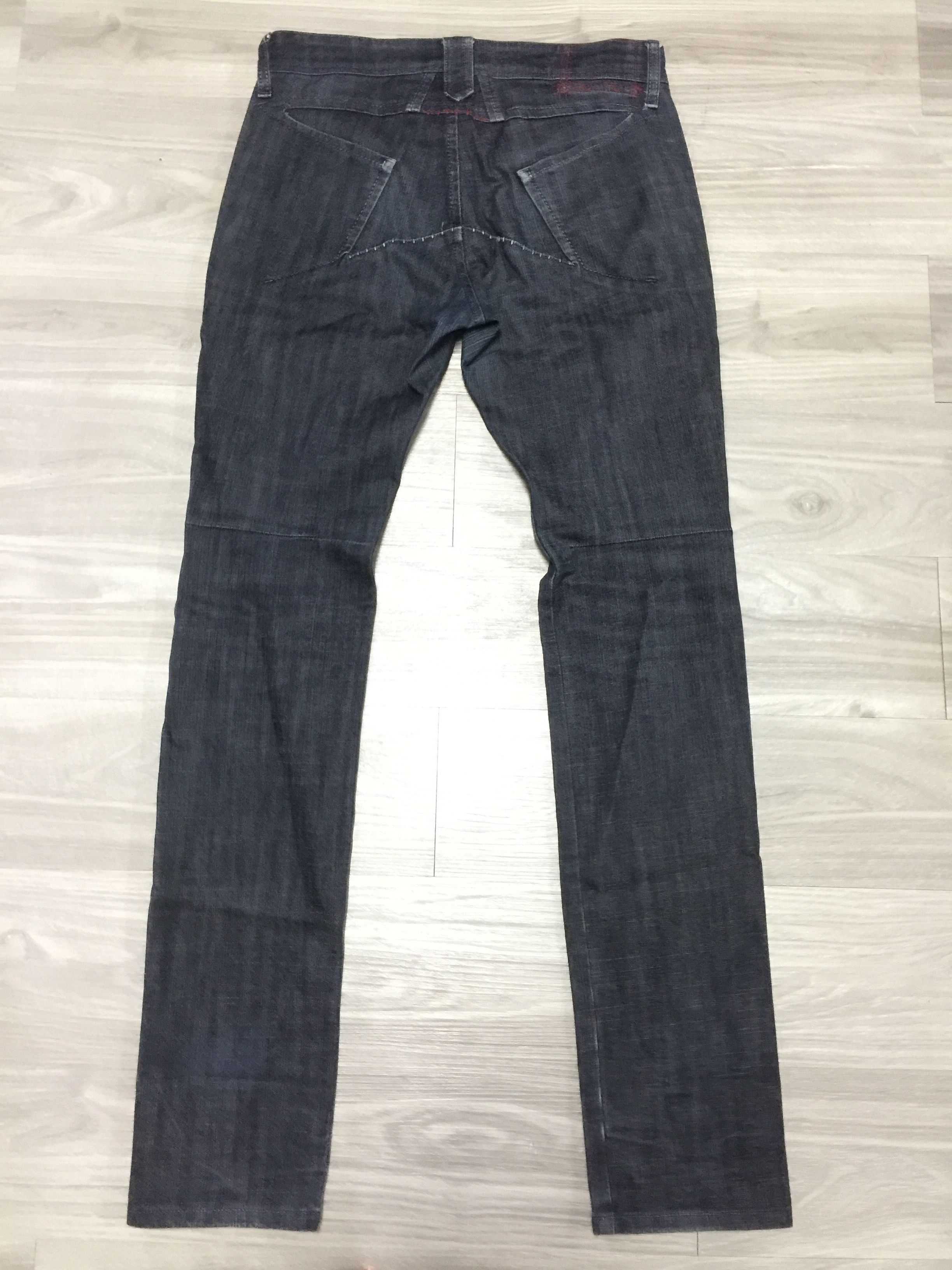 Marithe + Francois Girbaud MF+G Skinny Extra Stitch Jeans Size US 32 / EU 48 - 9 Thumbnail