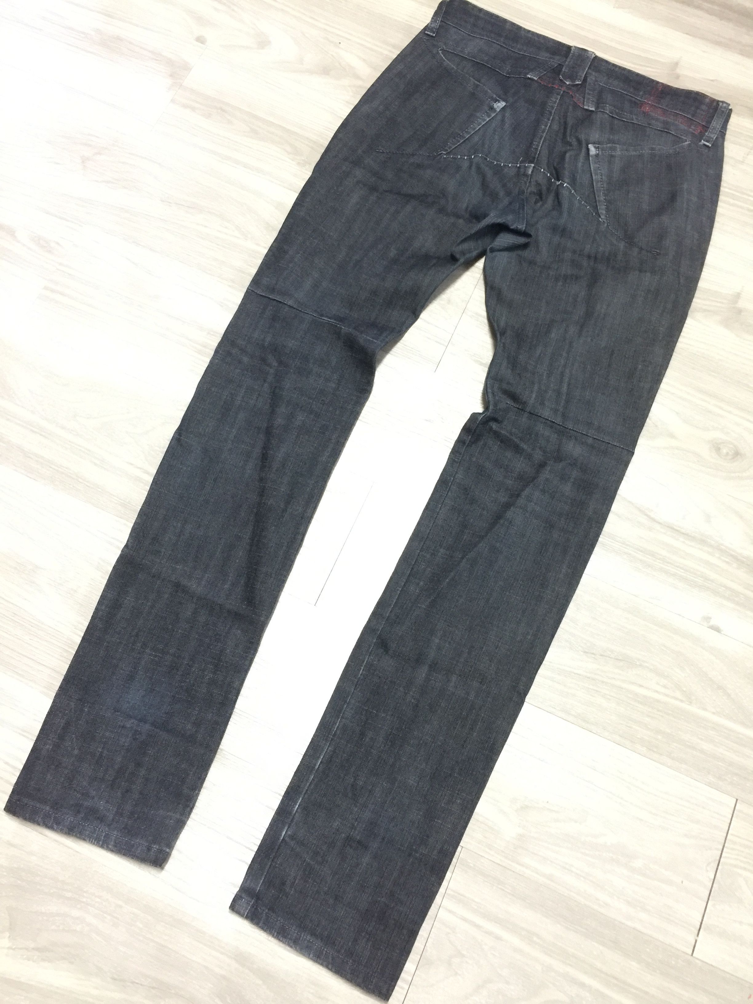 Marithe + Francois Girbaud MF+G Skinny Extra Stitch Jeans Size US 32 / EU 48 - 12 Thumbnail