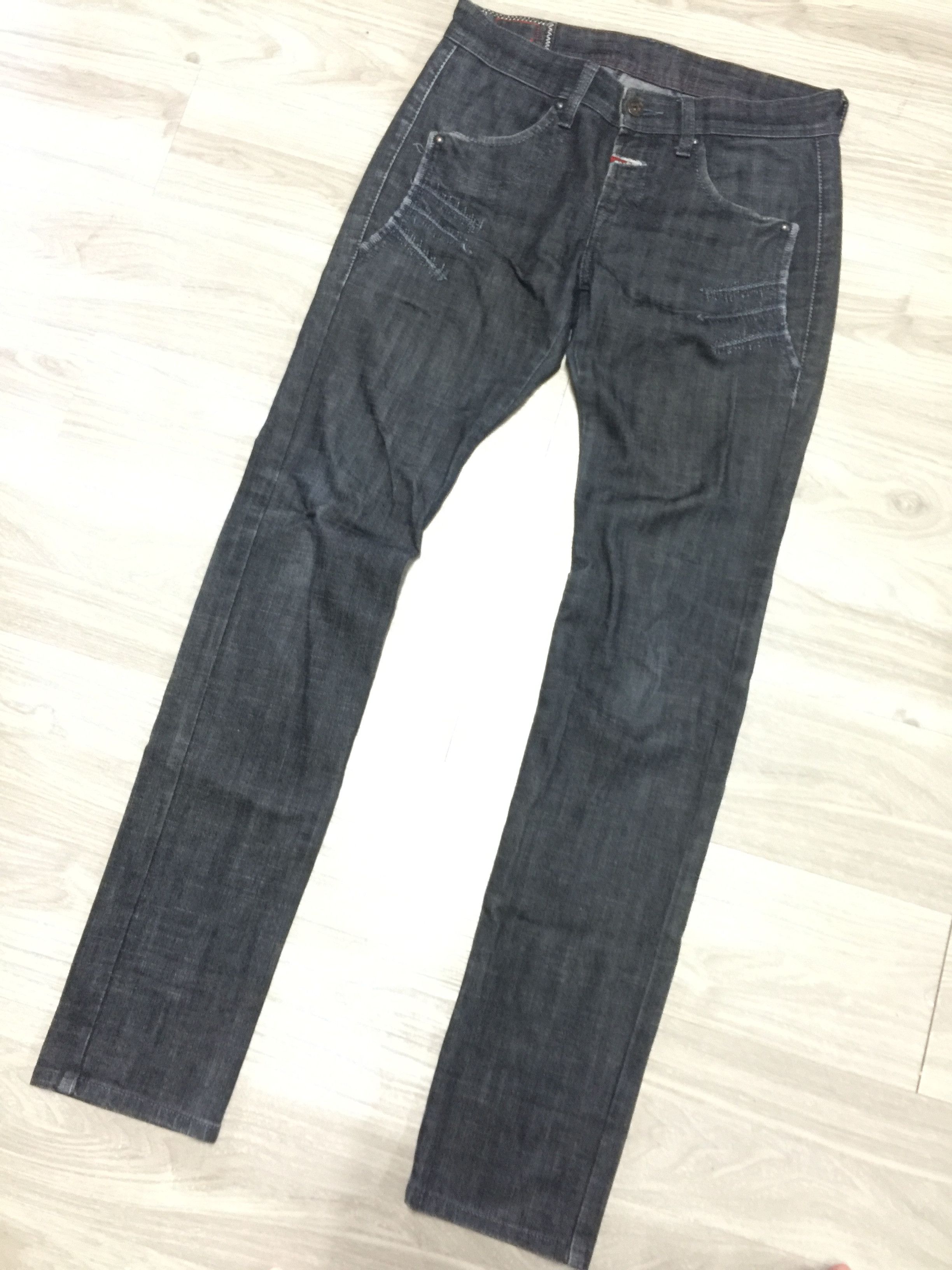 Marithe + Francois Girbaud MF+G Skinny Extra Stitch Jeans Size US 32 / EU 48 - 1 Thumbnail