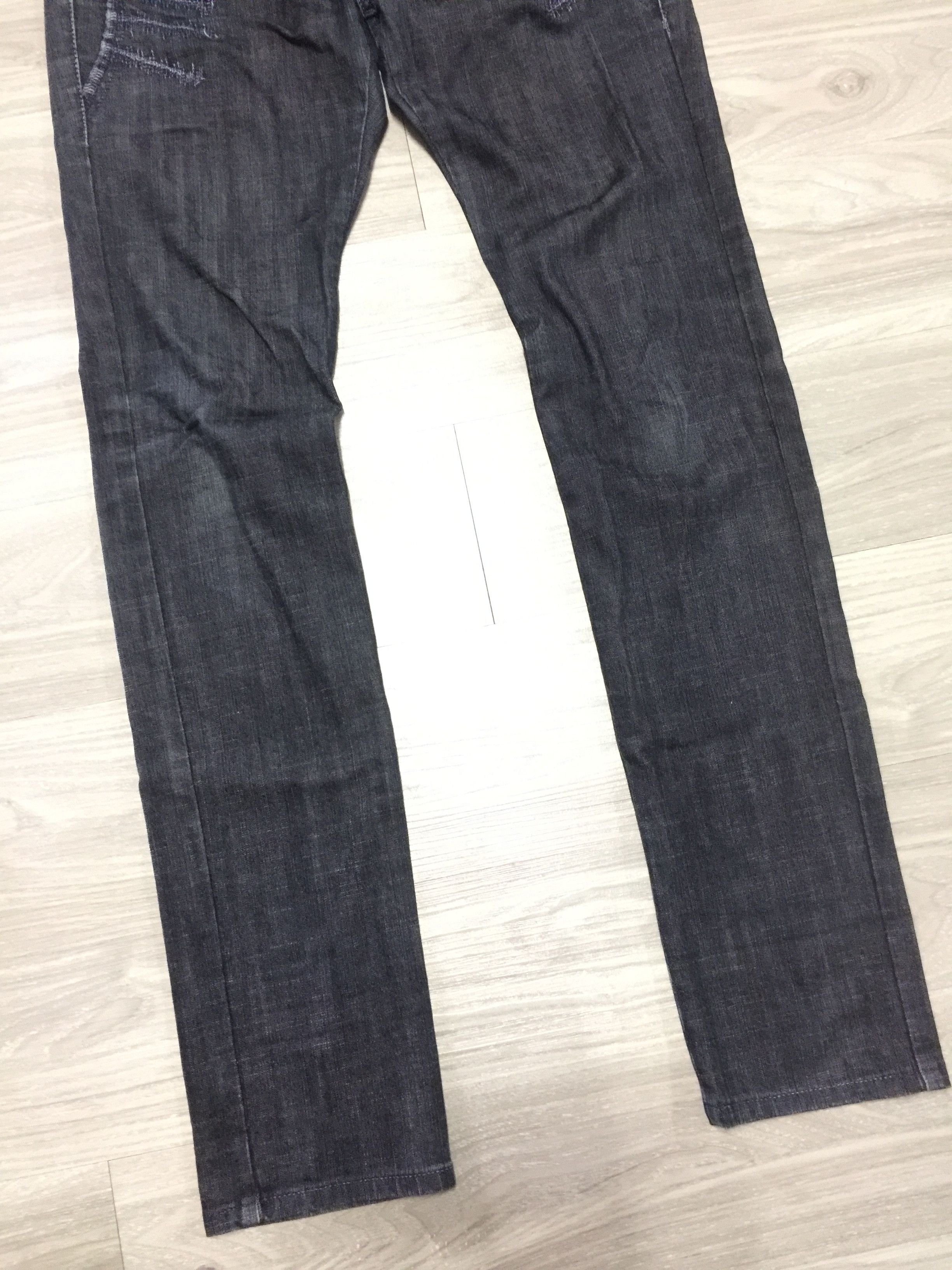 Marithe + Francois Girbaud MF+G Skinny Extra Stitch Jeans Size US 32 / EU 48 - 4 Thumbnail