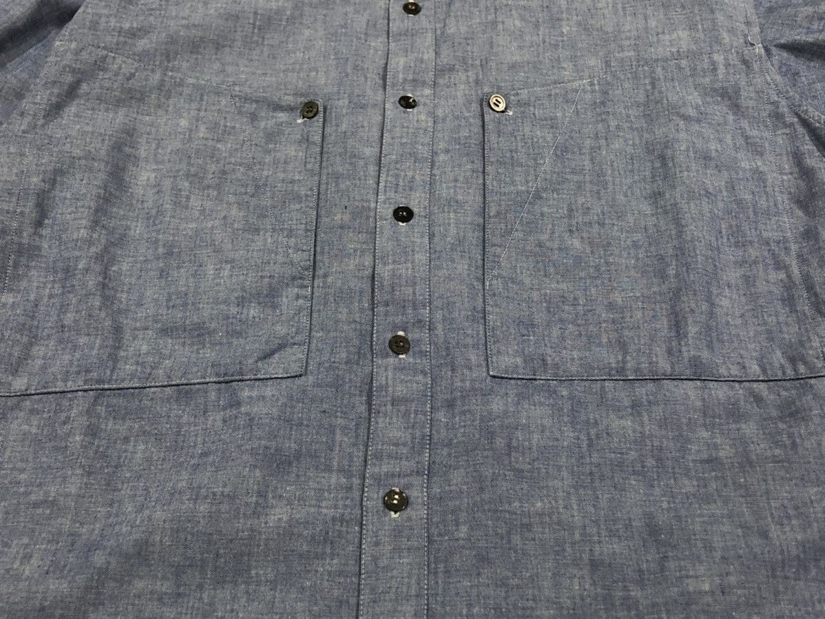 Vintage Vintage Issey Miyaki Shirt Chambray Size US M / EU 48-50 / 2 - 5 Thumbnail