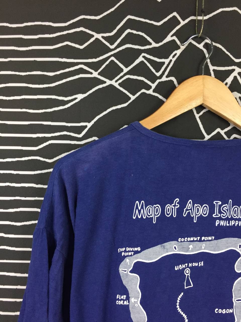 Vintage Vtg 90s Apo Island Phillipines Single Stitch Pocket Tee Size US XL / EU 56 / 4 - 6 Thumbnail