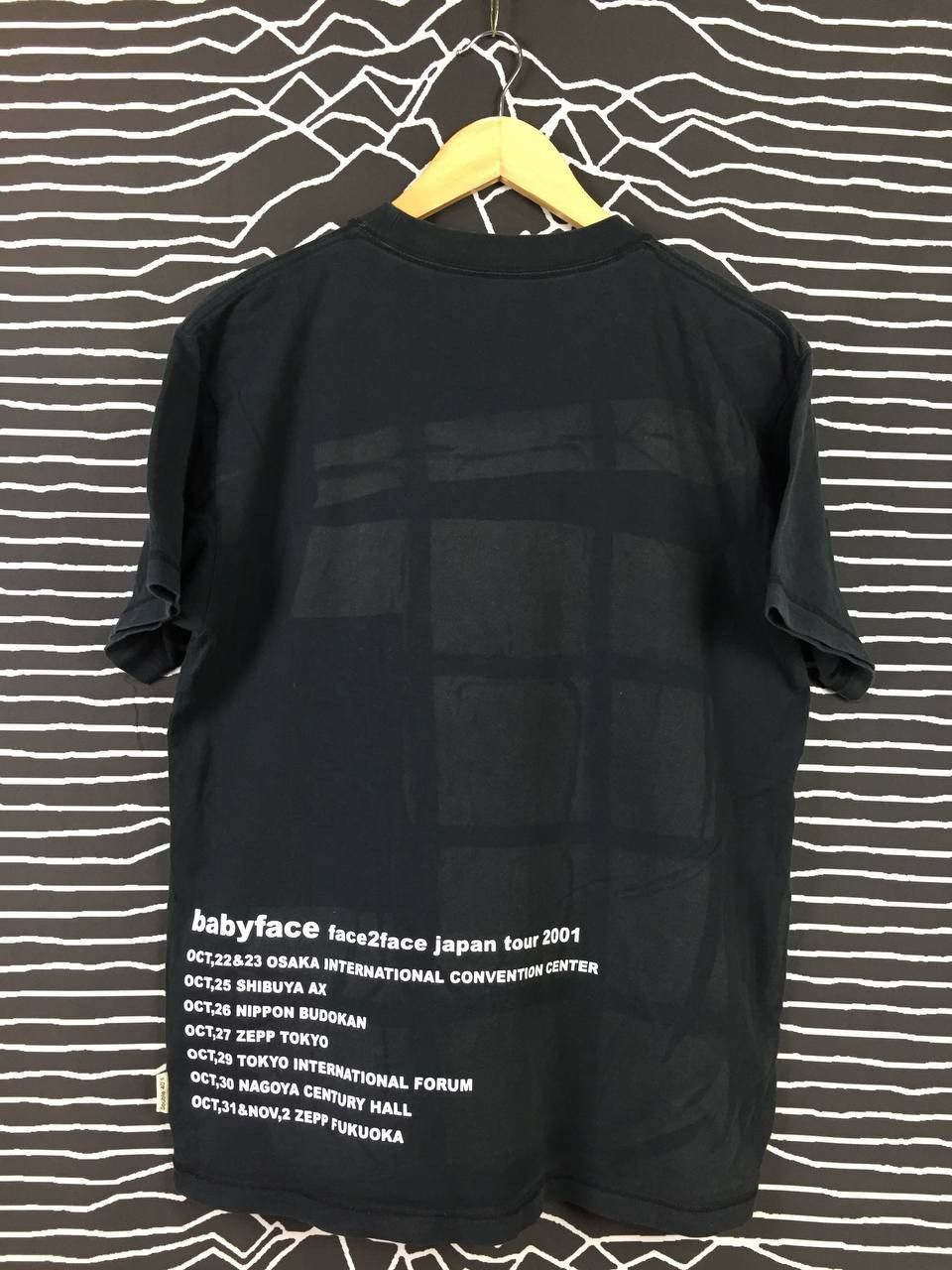 Band Tees × Rap Tees × Vintage Vtg Y2K Babyface face2face Japan Tour R&B Rap Tees Size US L / EU 52-54 / 3 - 3 Thumbnail