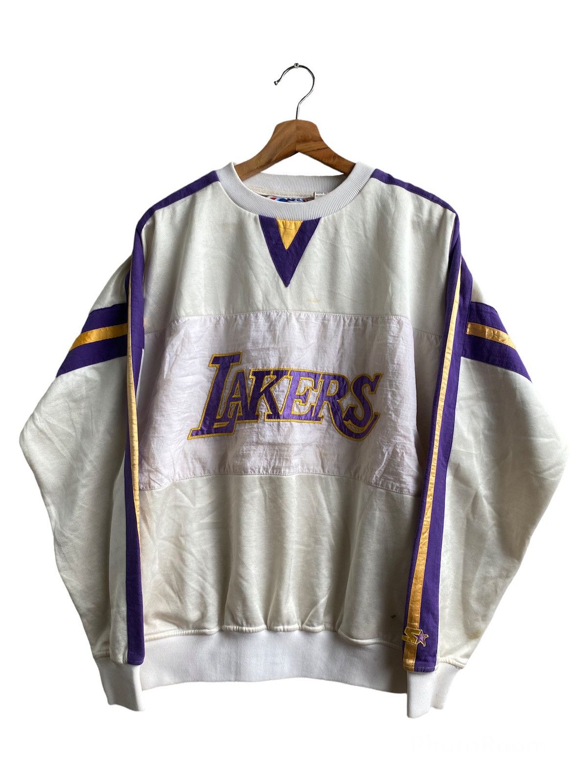 Vintage Lakers spell out sweatshirt
