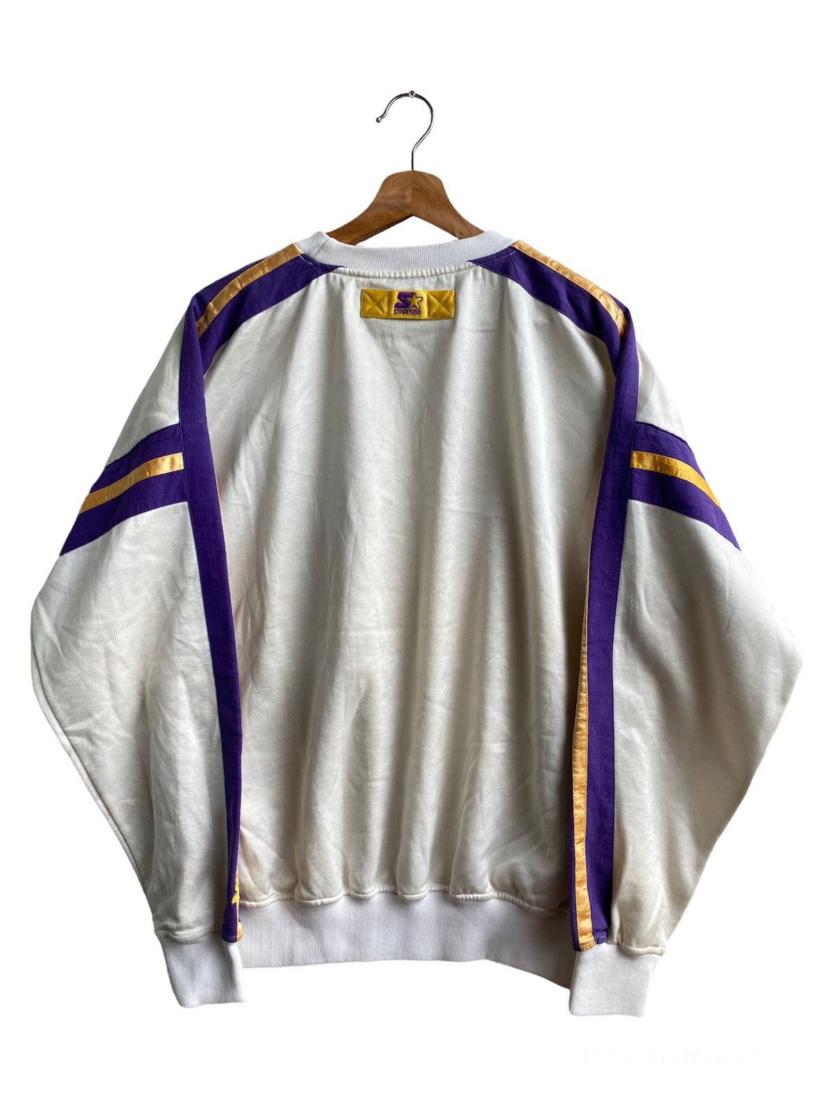 NBA × Starter × Vintage Vintage Lakers spell out sweatshirt Size US L / EU 52-54 / 3 - 2 Thumbnail