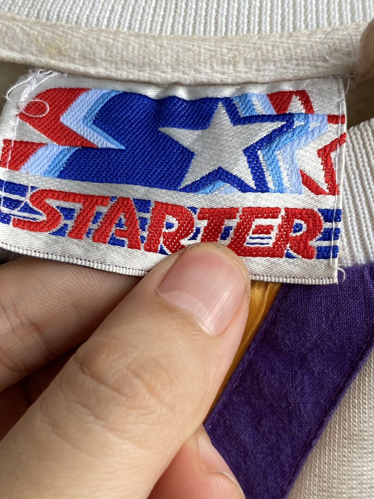 NBA × Starter × Vintage Vintage Lakers spell out sweatshirt Size US L / EU 52-54 / 3 - 3 Thumbnail