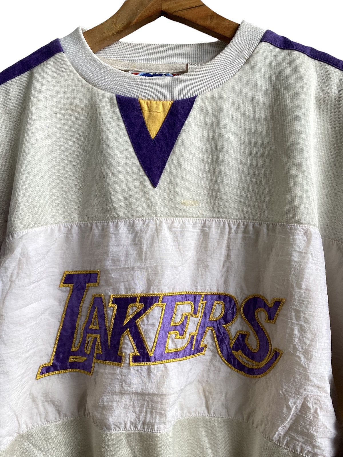 NBA × Starter × Vintage Vintage Lakers spell out sweatshirt Size US L / EU 52-54 / 3 - 5 Thumbnail