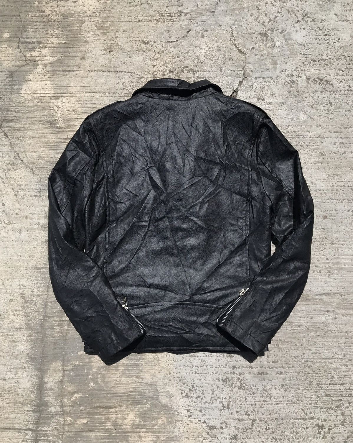 Attachment × Japanese Brand × Kazuyuki Kumagai Attachment Attachment Leather Biker Jacket Size US M / EU 48-50 / 2 - 4 Thumbnail