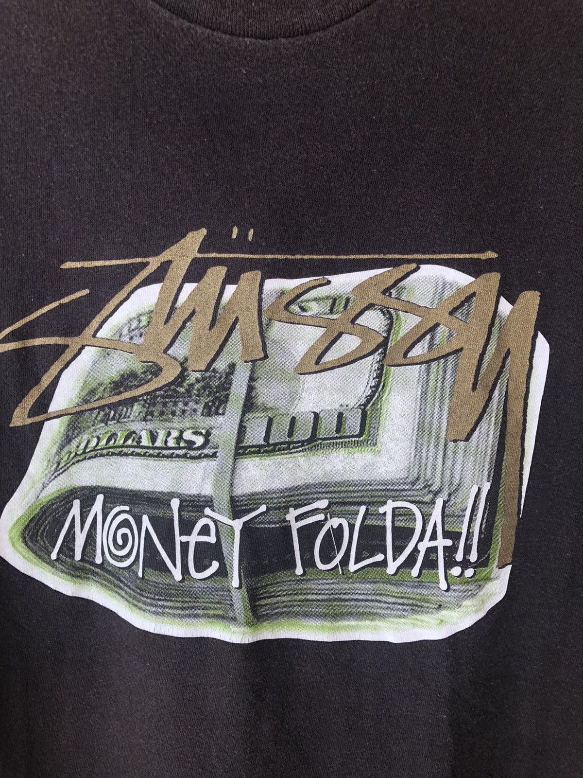 Stussy Money Folda Streetwear Tee - Short Sleeve T Shirts