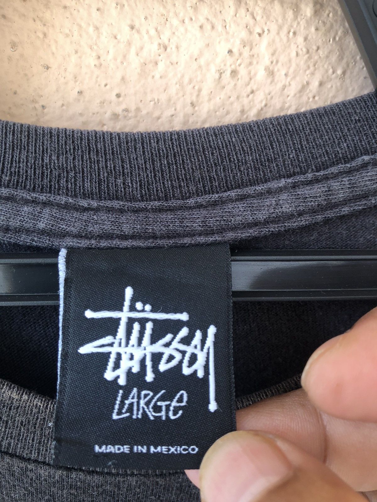 “MONEY FOLDA!” STUSSY プリント Tシャツ XXL 黒 MONEY FOLDA!” STUSSY プリント Tシャツ XXL 黒