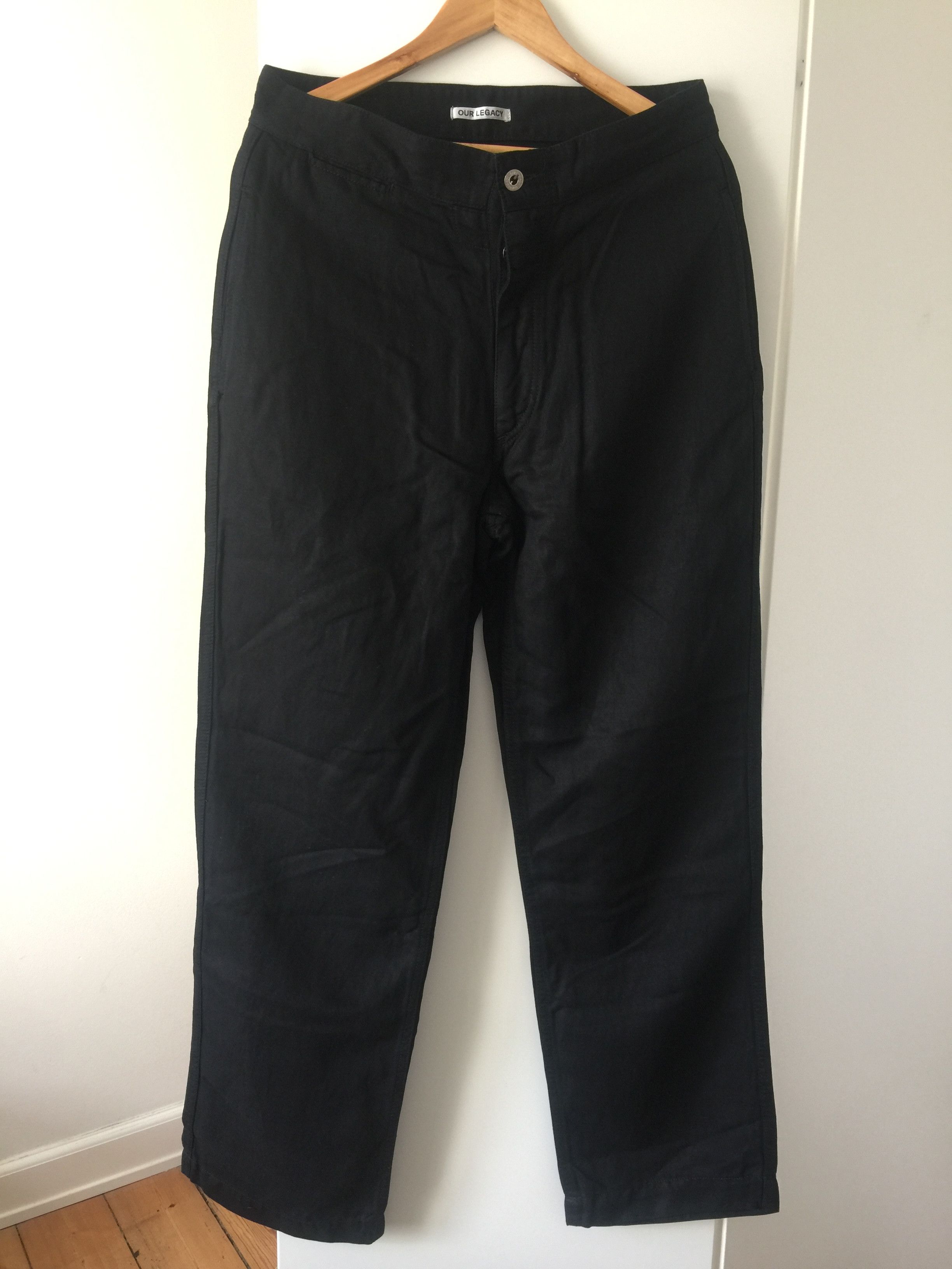 Our Legacy 48 De Con Pant Liquid Black Size US 32 / EU 48 - 6 Thumbnail