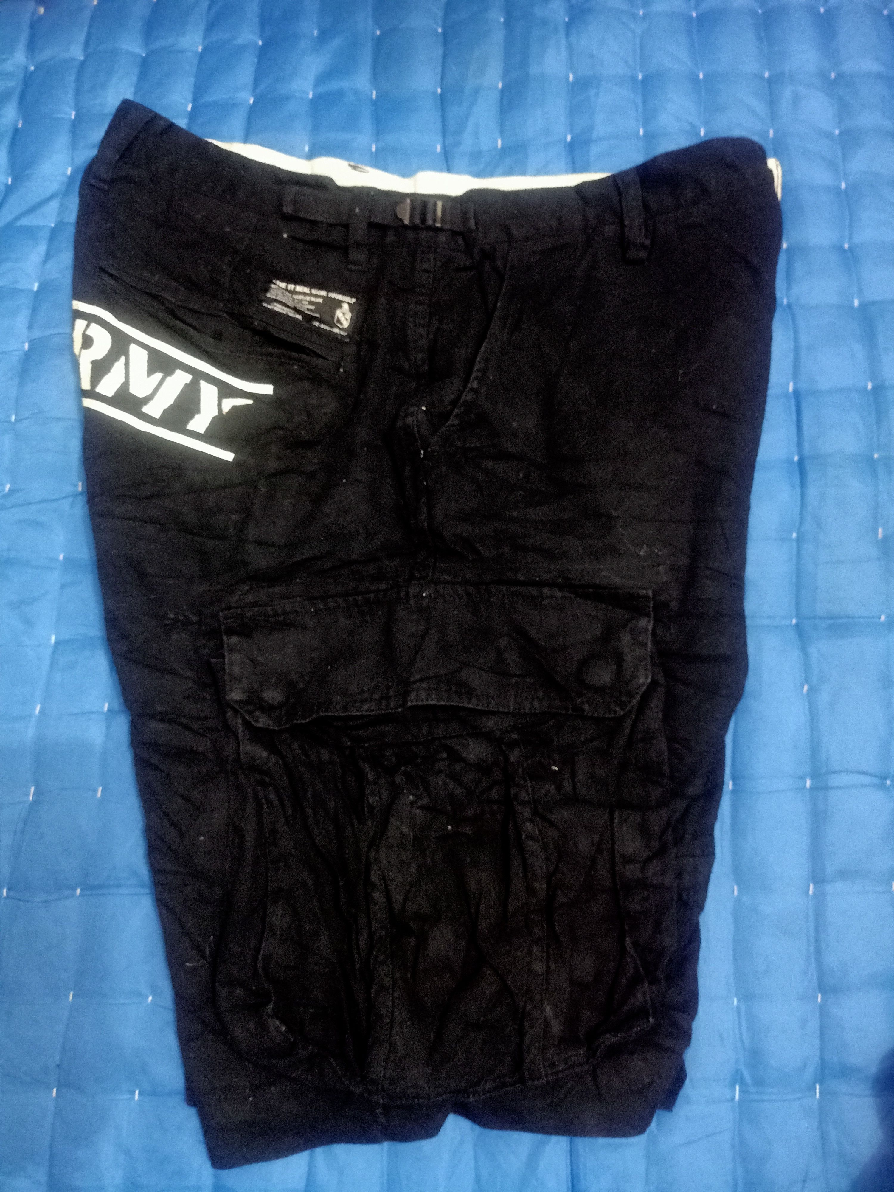 Japanese Brand × izzue 💥Crazy💥 Izzue Army Cargo Short Pants / Shorts Size US 34 / EU 50 - 9 Thumbnail