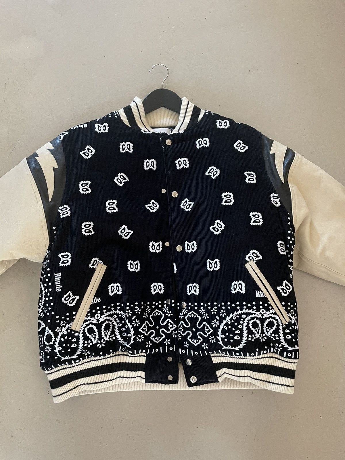 Rhude RHUDE Bandana Bomber Jacket Size US L / EU 52-54 / 3 - 2 Thumbnail