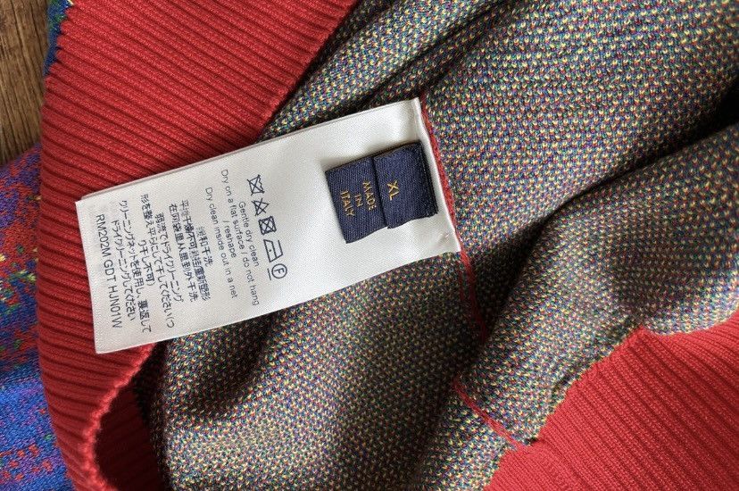 Louis Vuitton Louis Vuitton SS20 Jacquard Crewneck Pullover Sweater Size US XL / EU 56 / 4 - 5 Thumbnail