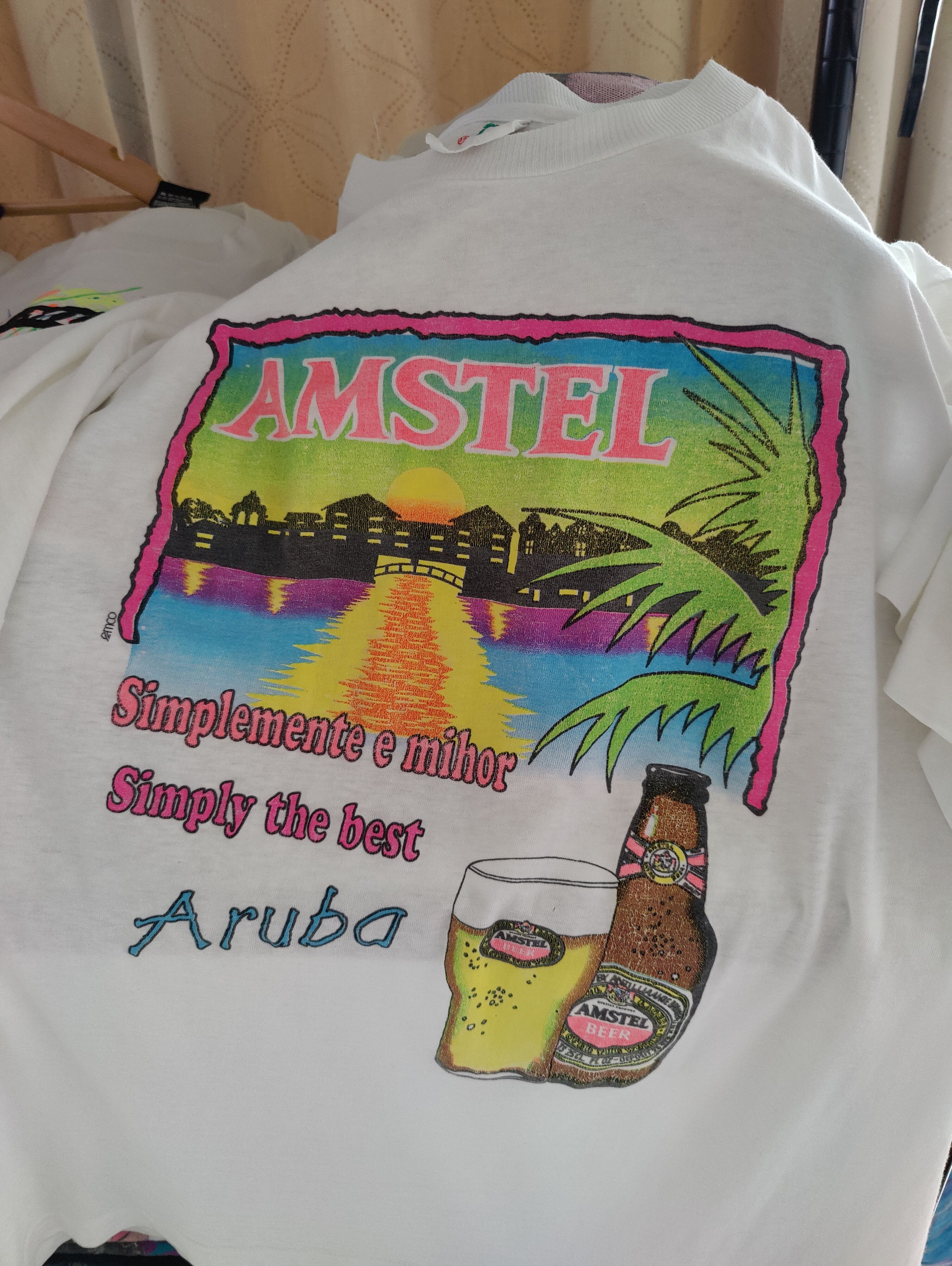 Vintage vtg90s AMSTEL Size US L / EU 52-54 / 3 - 1 Thumbnail