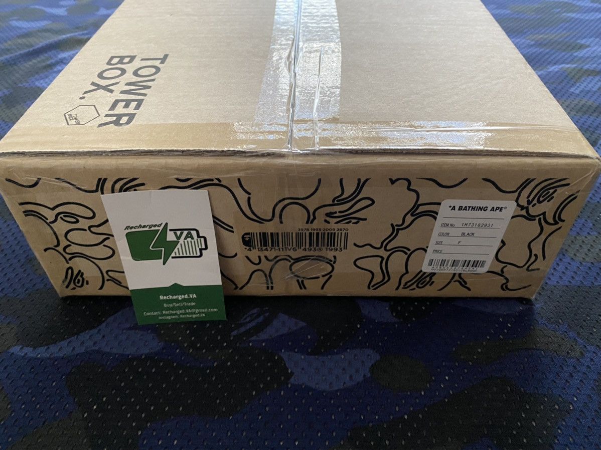 Bape 100% Authentic Brand New A BATHING APE BAPE x TOWER BOX PLUS Size ONE SIZE - 9 Thumbnail